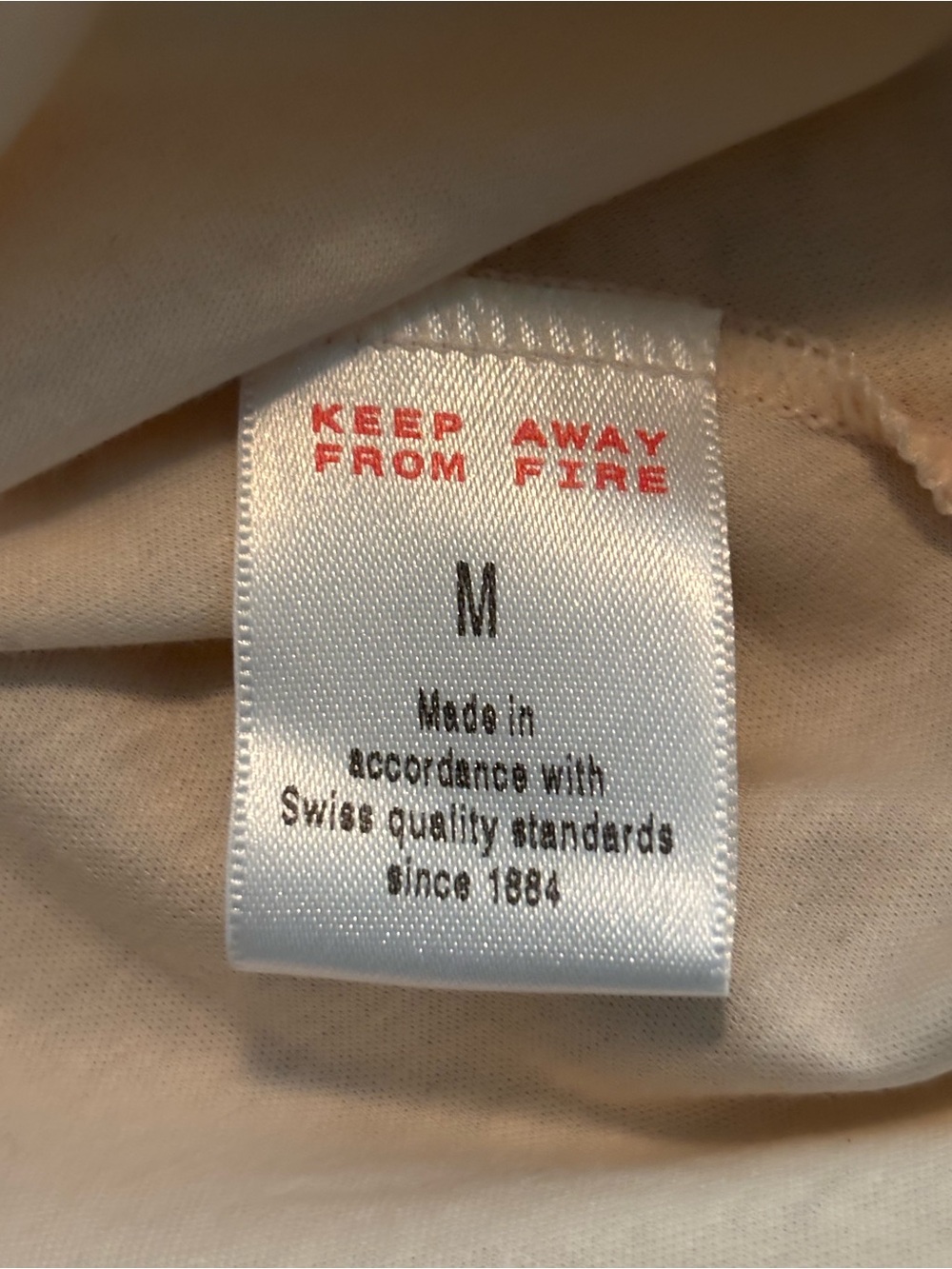 Hanro of Switzerland soft cotton peach lace trim nightgown Sz M - Picture 6 of 11